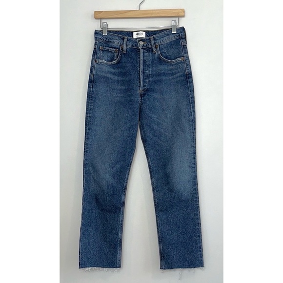 AGOLDE Riley High Rise Straight Crop Jean - Picture 5 of 14